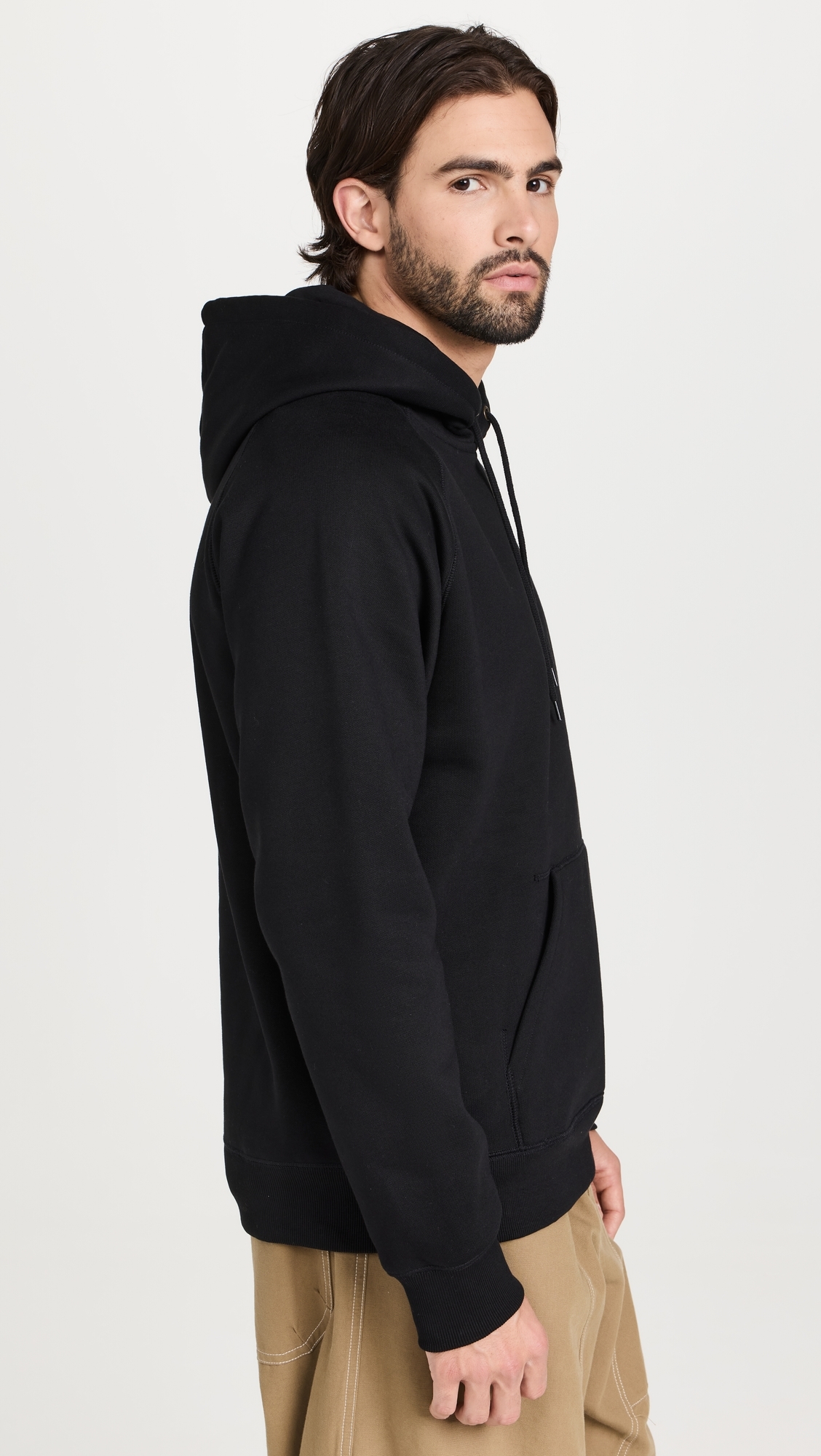 Hooded Chase Sweatshirt Black/Gold