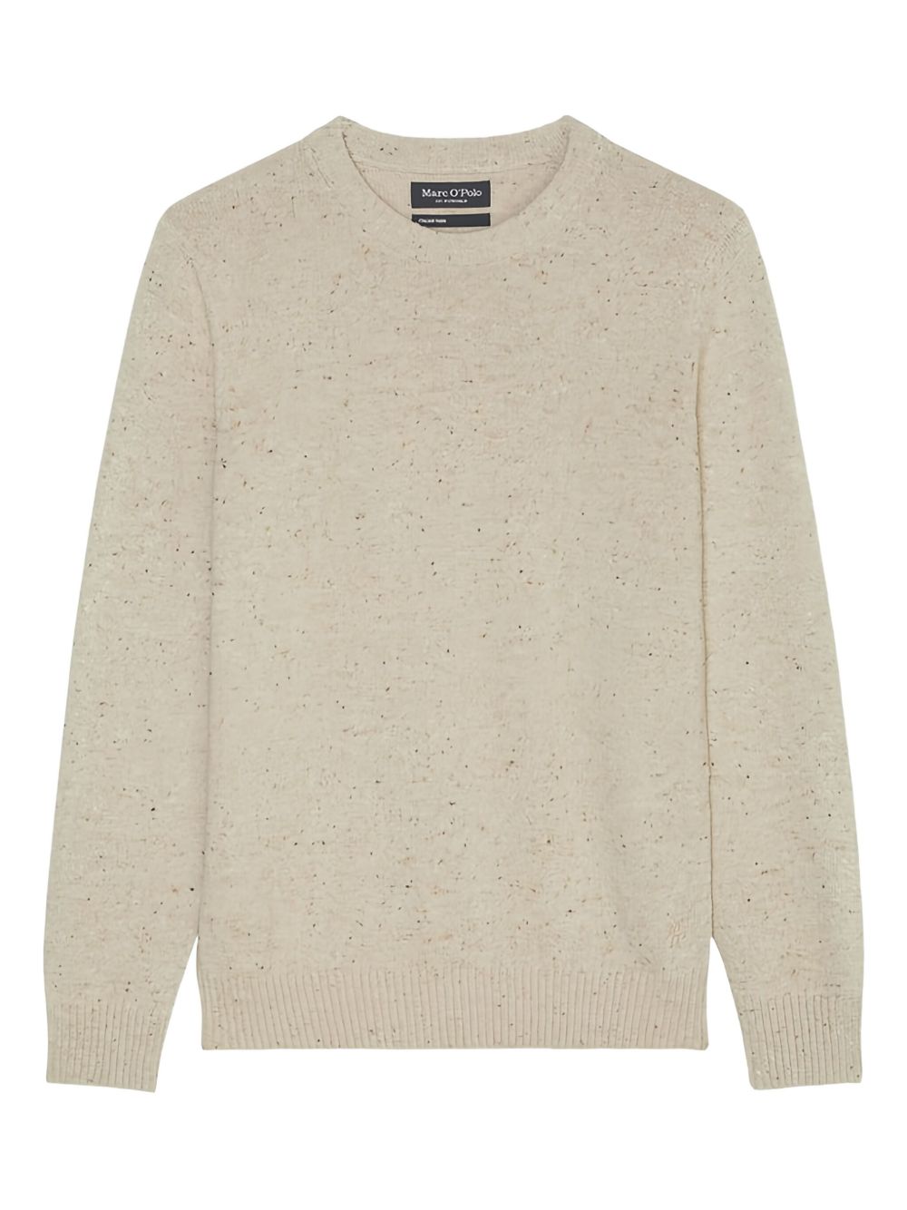 Speckled-knit sweater - Neutrals