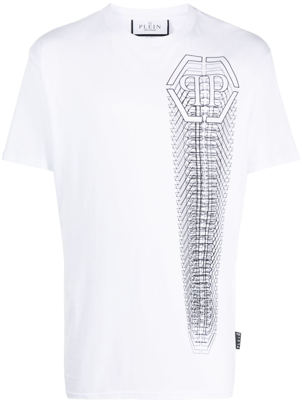 Graphic-print short-sleeved T-shirt - Black
