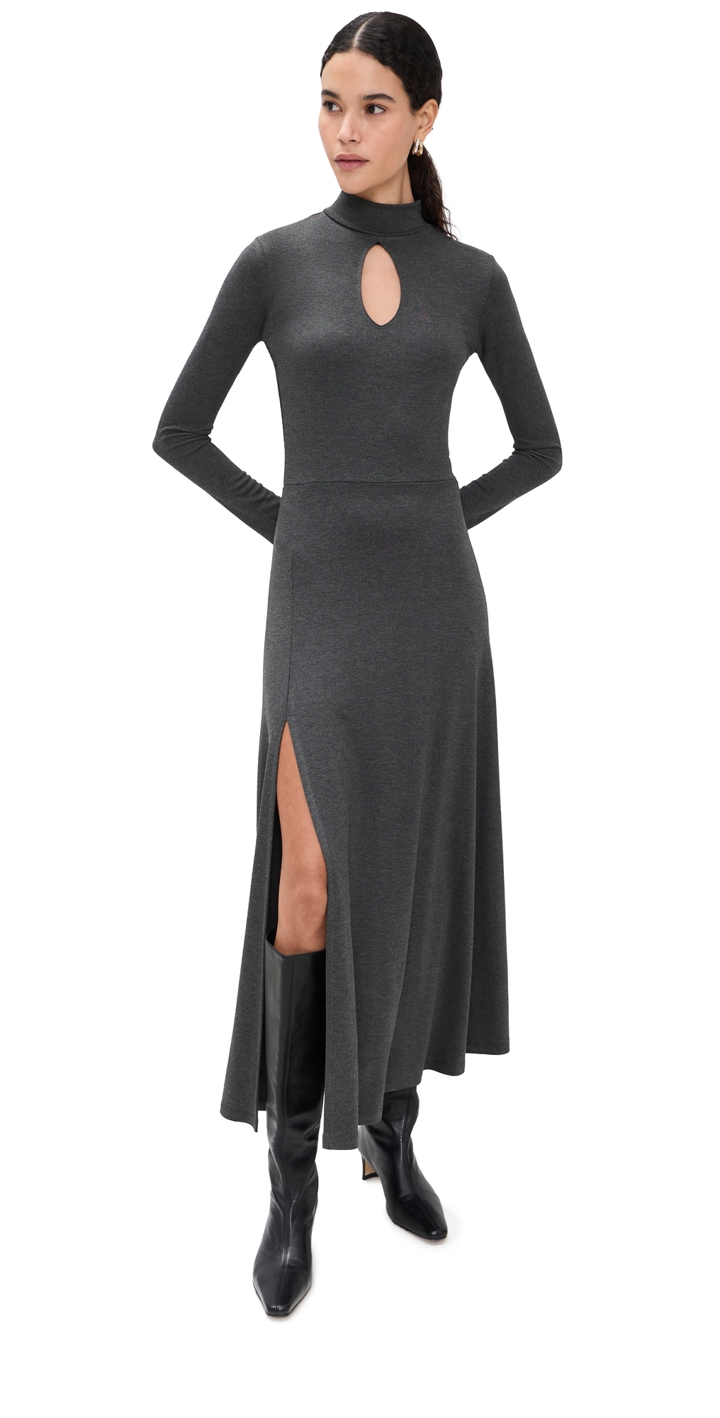 Ashley Ponte Dress Cognac