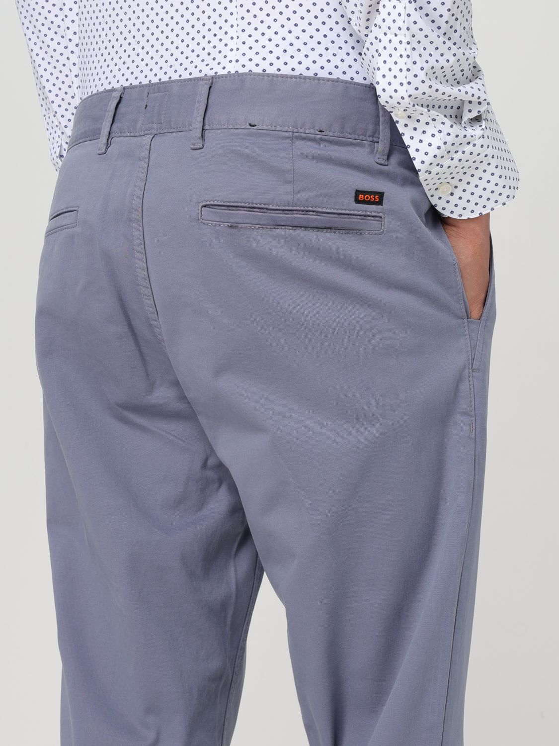 Pants Men color Grey