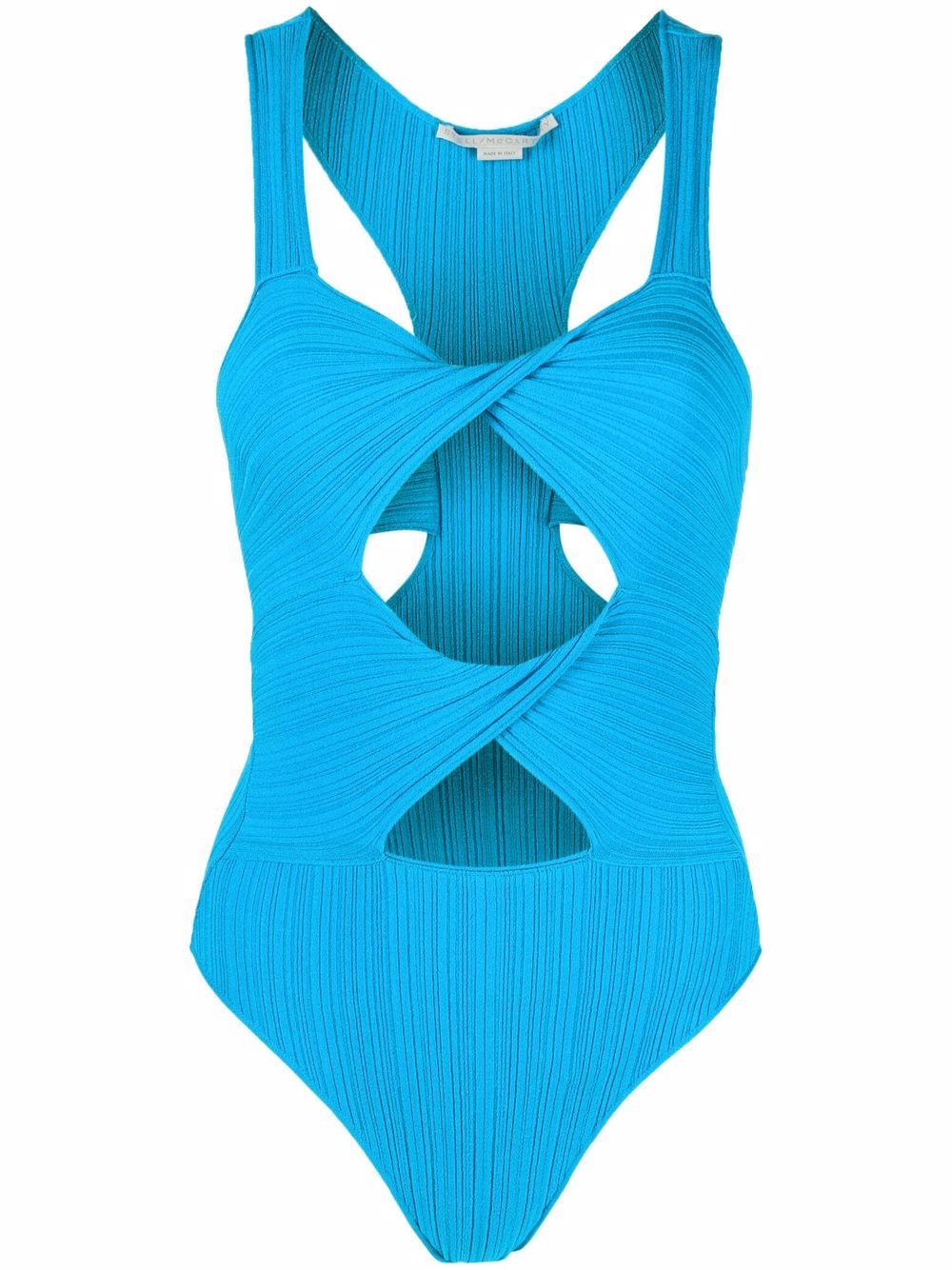 Cut-out knit bodysuit - Orange