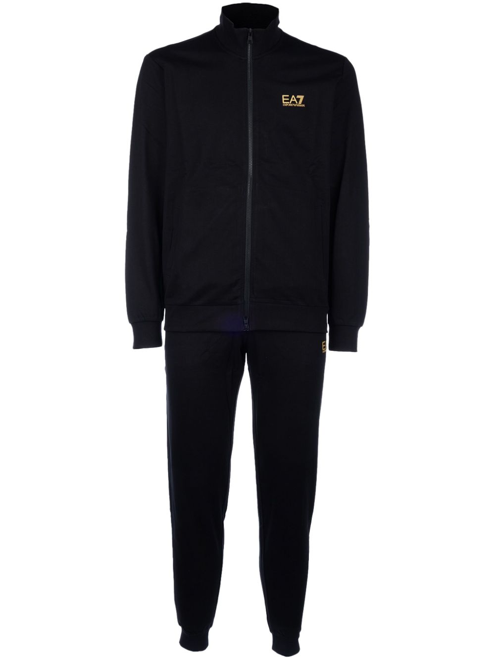 Logo-print tracksuit - Black