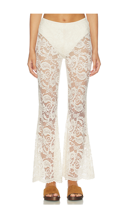 Spell pantalones labyrinth en color crema L también en M, S