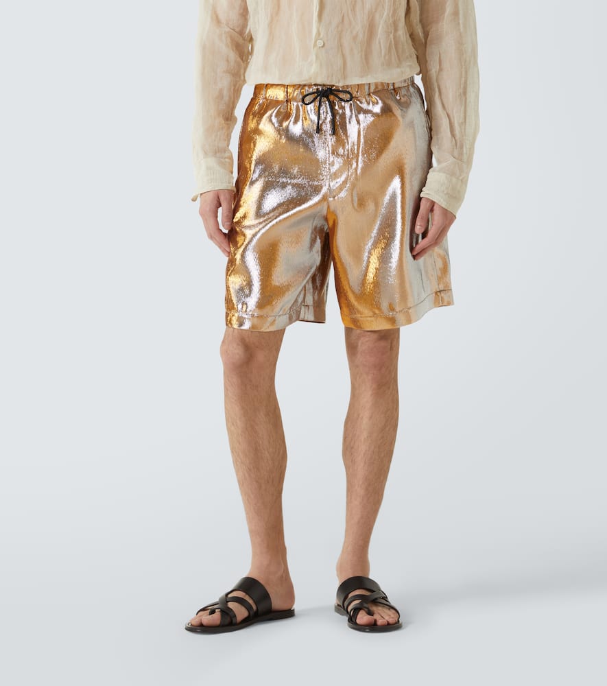 Metallic shorts