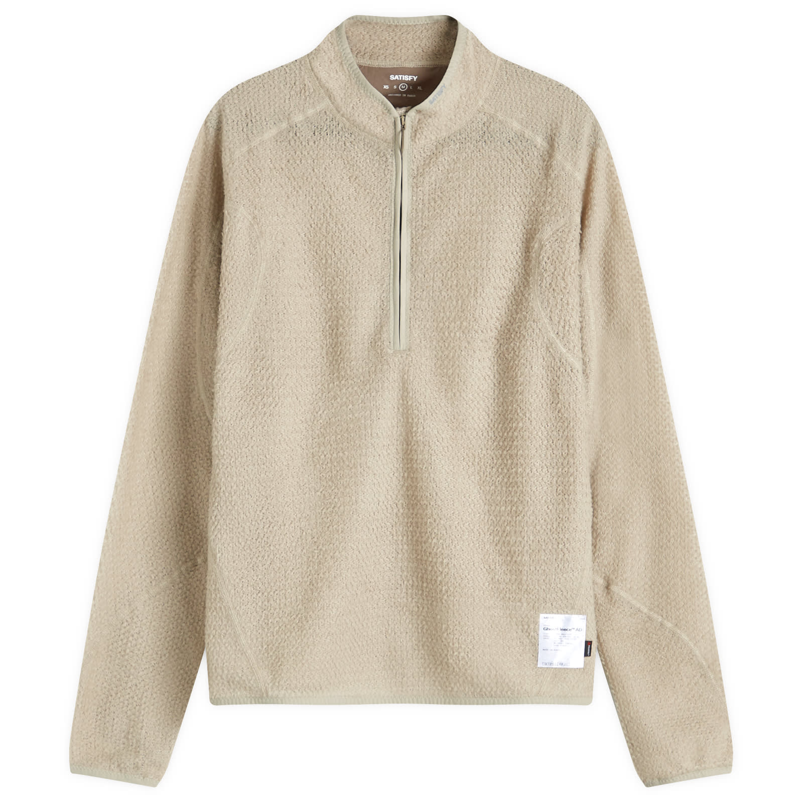 Men's GhostFleece AD Light Half-Zip Sweatshirt in Moon