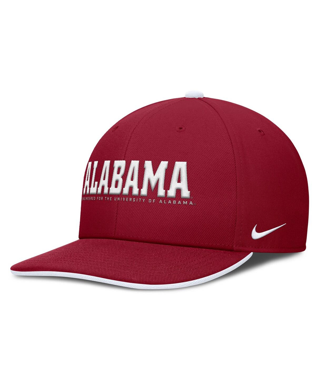 Men's Crimson Alabama Crimson Tide 2025 On-Field Pro Performance Adjustable Hat - Crimson