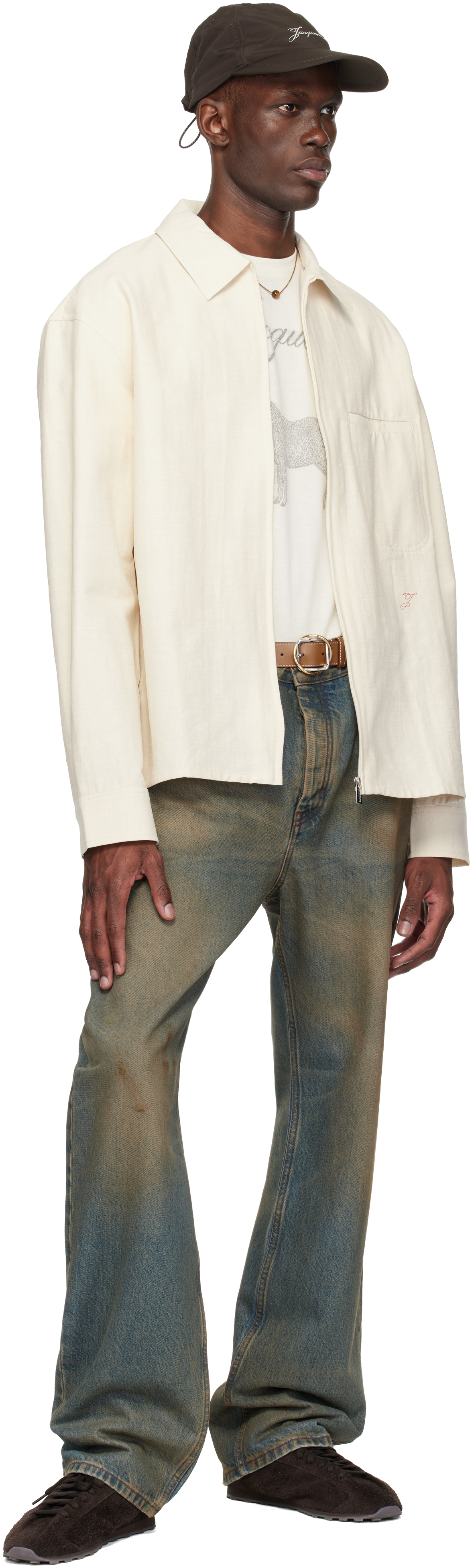 Blue & Tan 'The Berger de-Nîmes denim' Jeans
