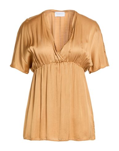 Woman Top Camel Size 10 Viscose