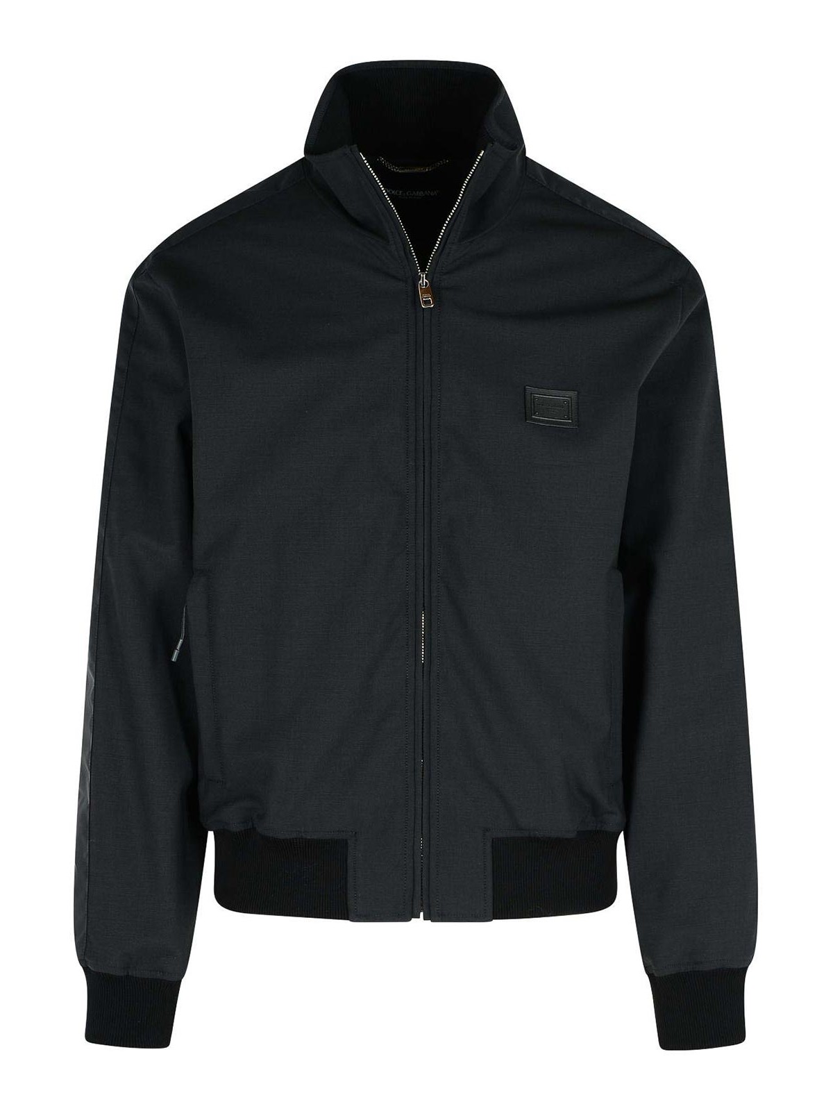 Black Wool Blend Jacket