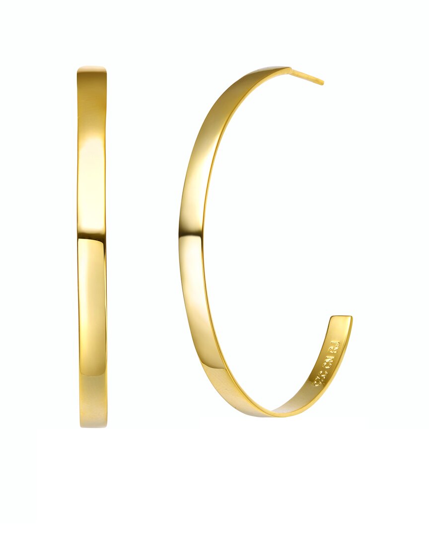 14K Plated Hoops