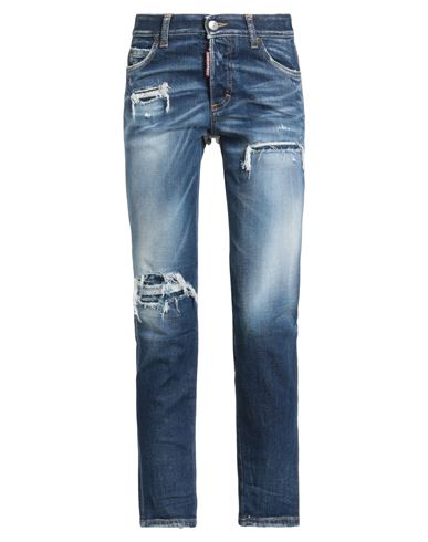 Woman Jeans Blue Size 2 Cotton, Elastane