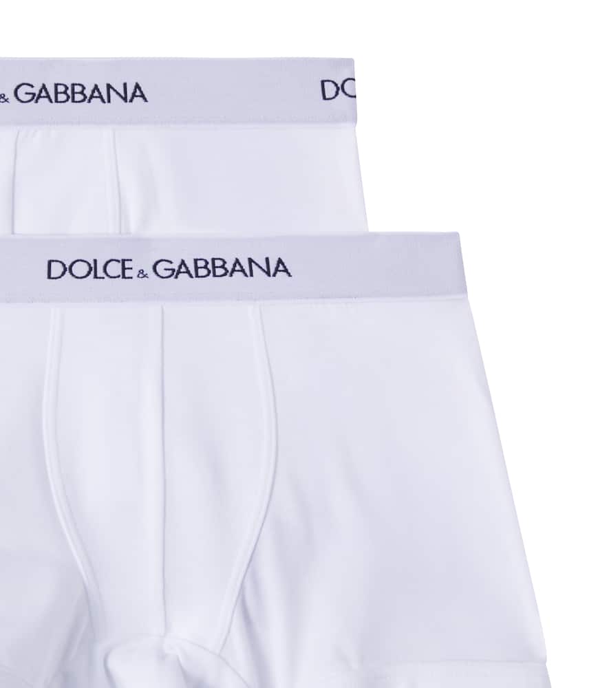 Cotton-blend jersey boxer briefs