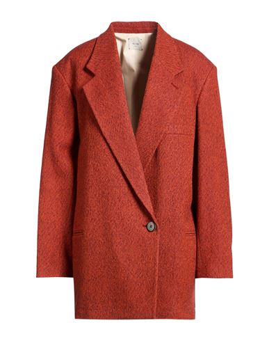 Crème Woman Blazer Tan Size 4 Virgin Wool