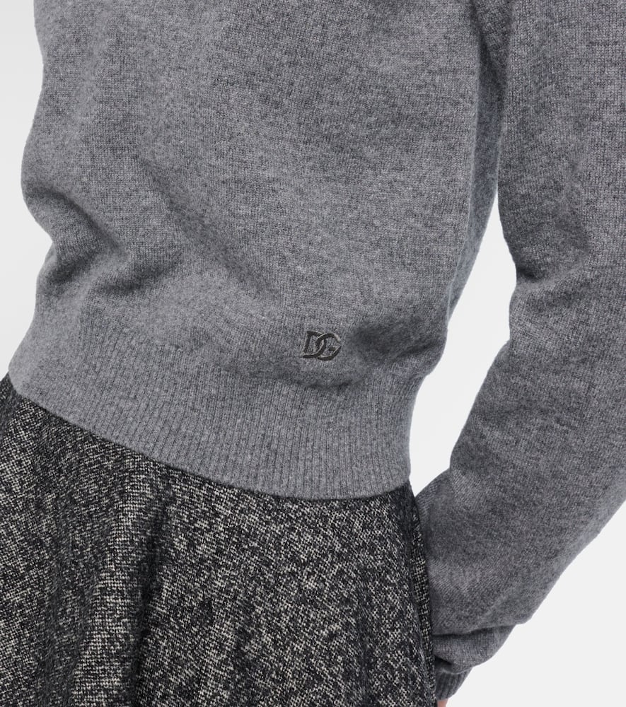 Cashmere polo sweater