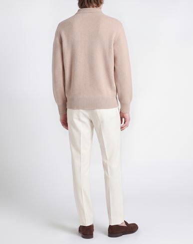 Lab Man Sweater Beige Size XL Merino Wool, Cashmere