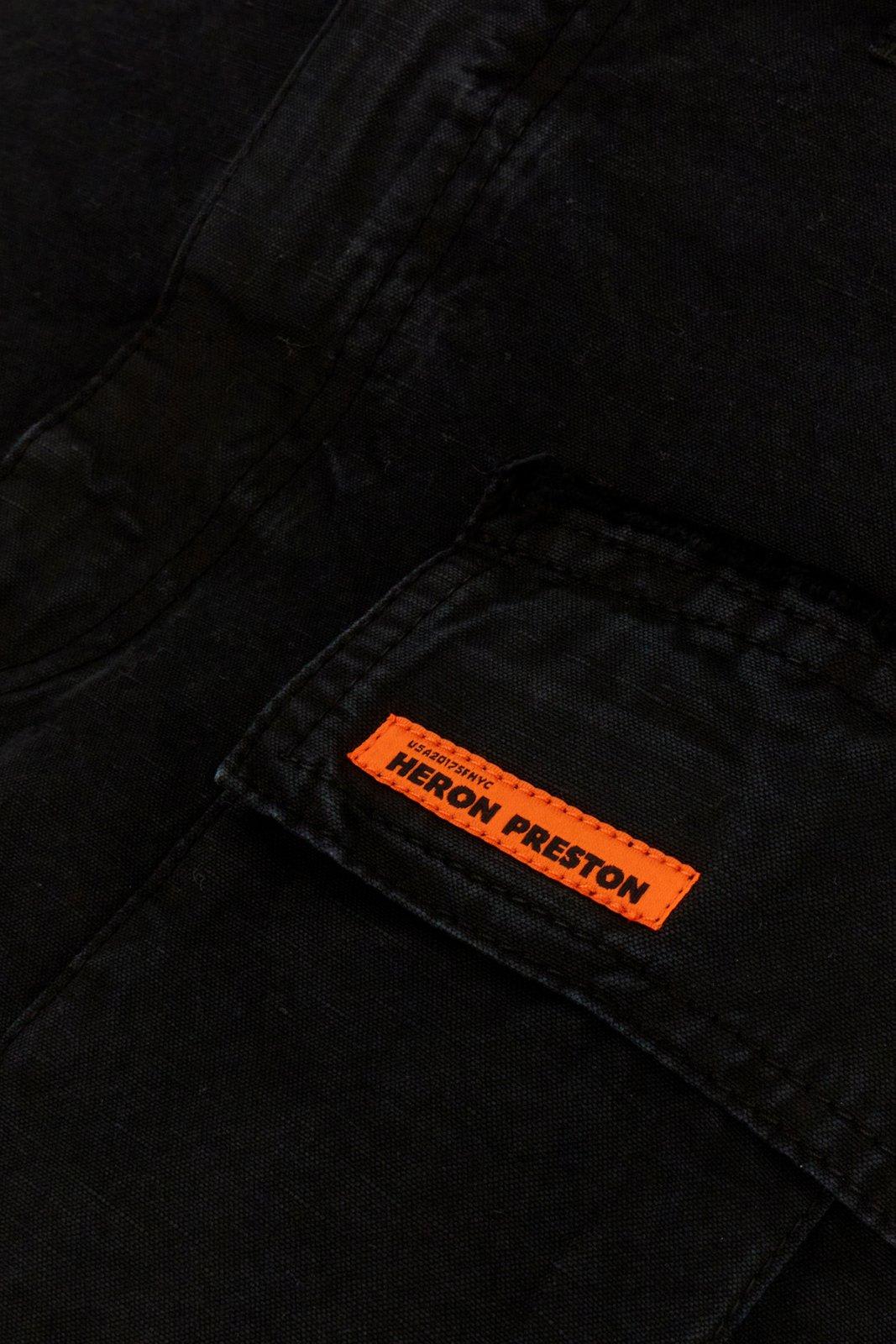 Rebuilt denim cargo skirt - Black