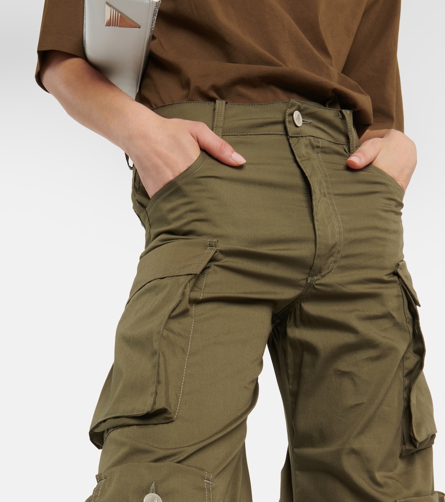 Fern cotton poplin cargo pants