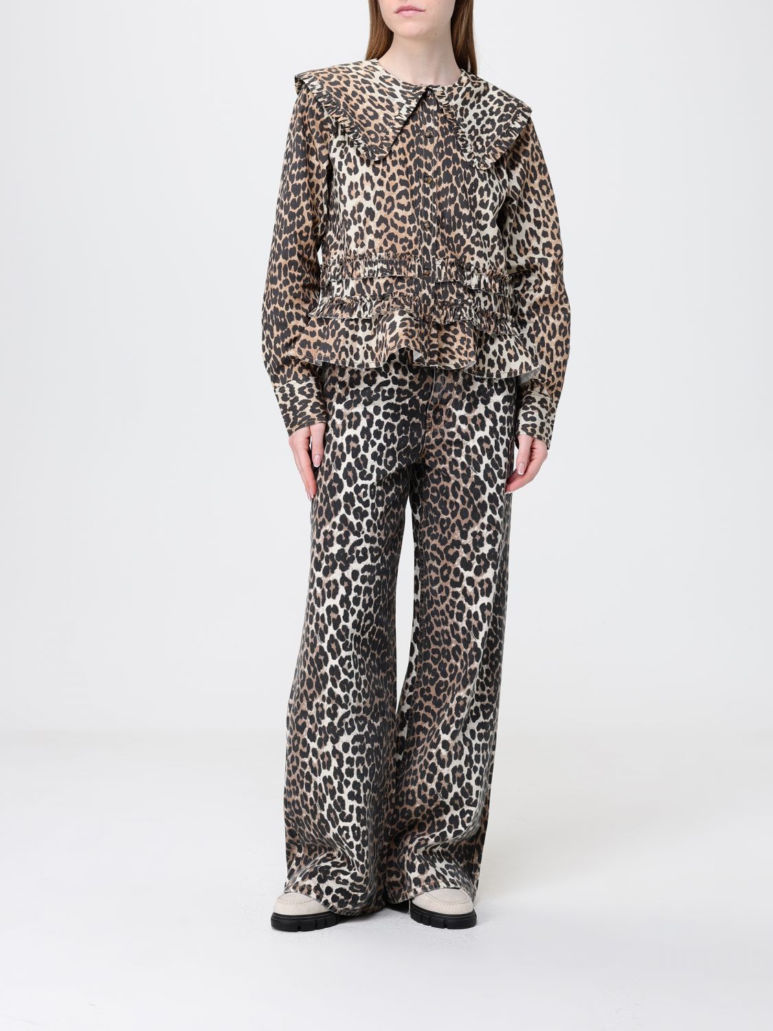 Shirt Woman color Brown