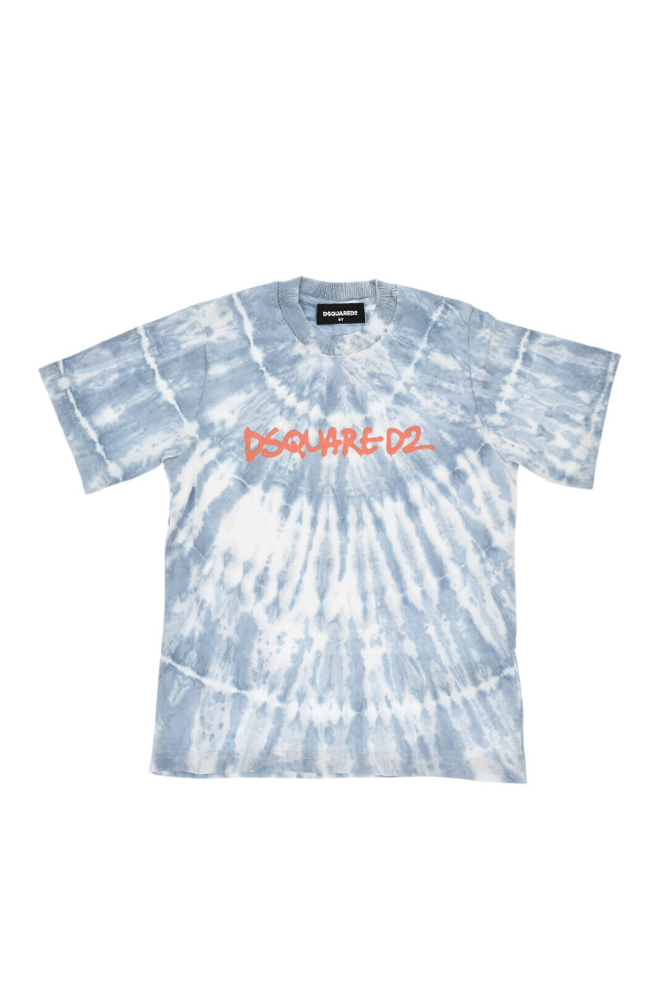 Boys Blue Tie-Dye T-Shirt