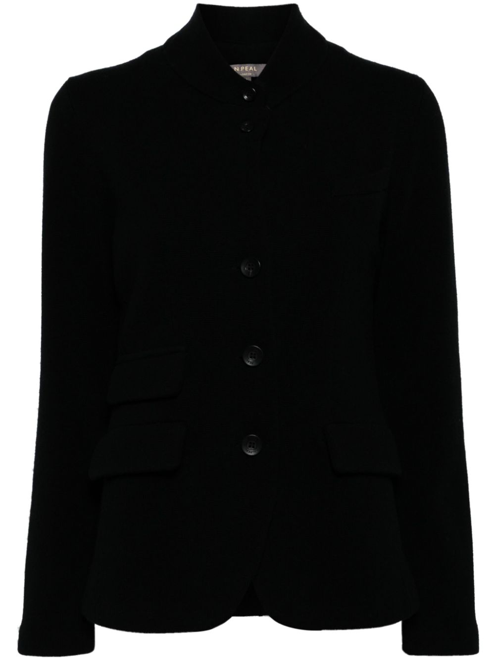 Milano classic-collar blazer - Black