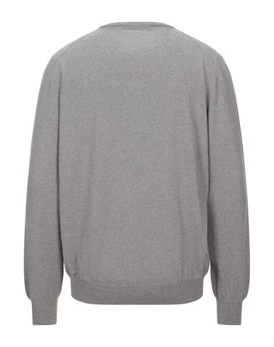 Man Sweater Taupe Size 44 Virgin Wool