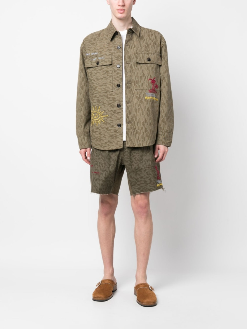 - Camouflage Print Shirt