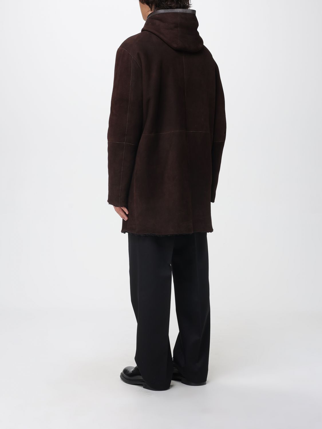 Tagliatore shearling coat - Blue