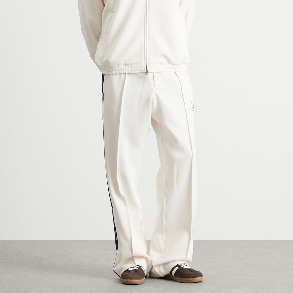 Men's x Wales Bonner Jabbar Track Pant White