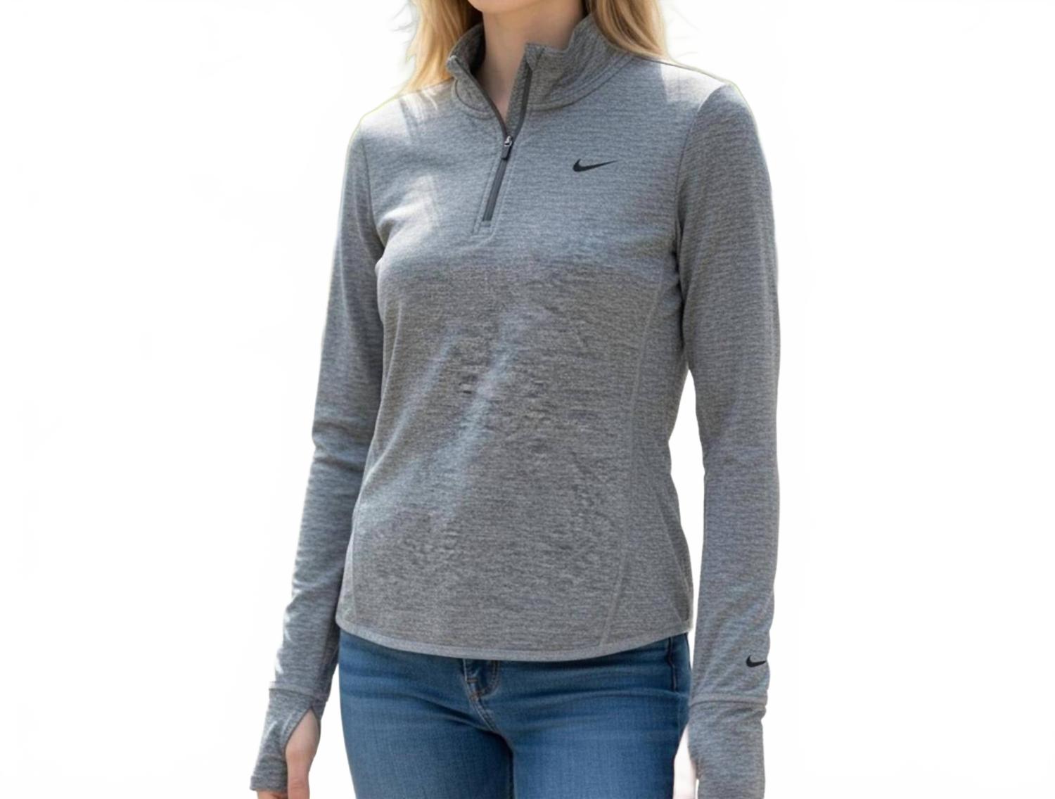 Women's Long Sleeve Top In Gray