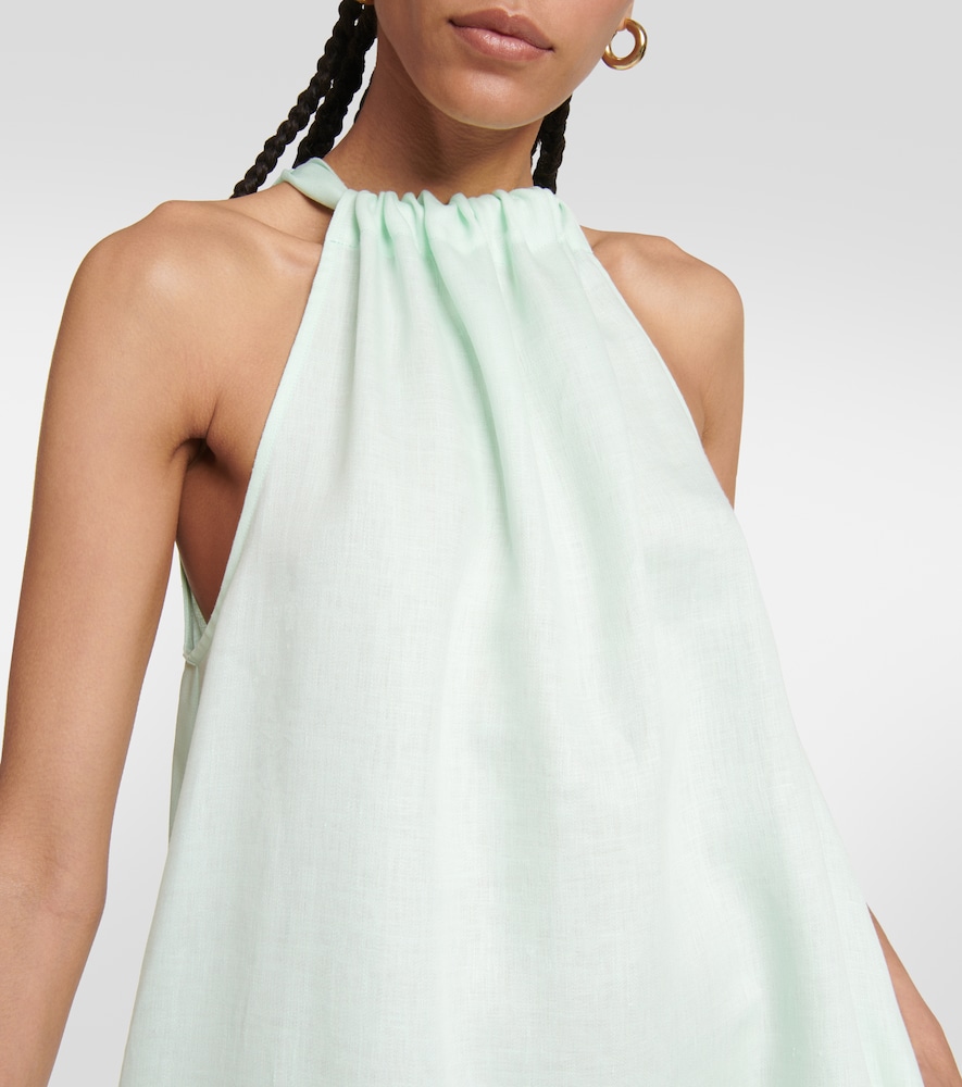 Asceno Ibiza linen maxi dress