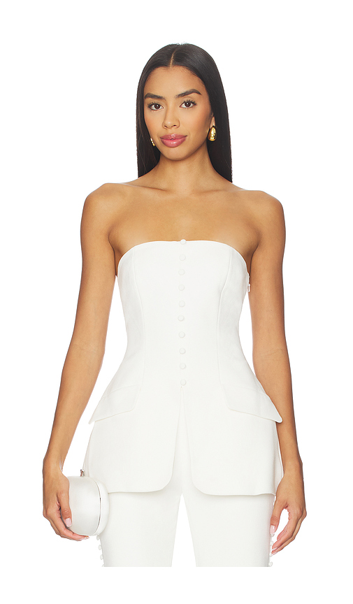 SANS FAFF Marais Button Top in Black. -  XS also in