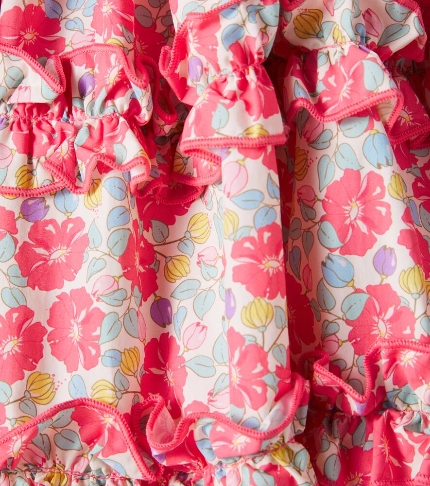 Konges Sløjd Adeline ruffled floral jersey dress