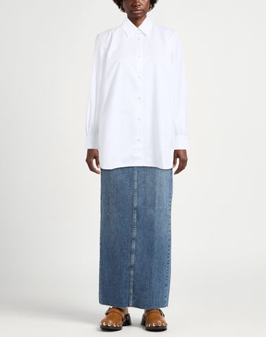 Officine Générale Woman Shirt White Size L Cotton