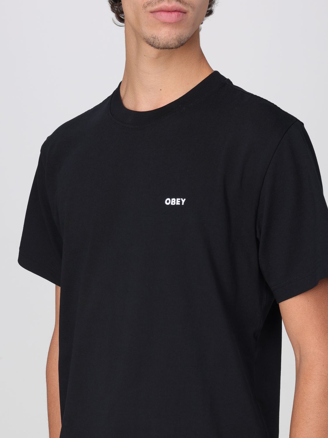 T-Shirt OBEY Men color Black