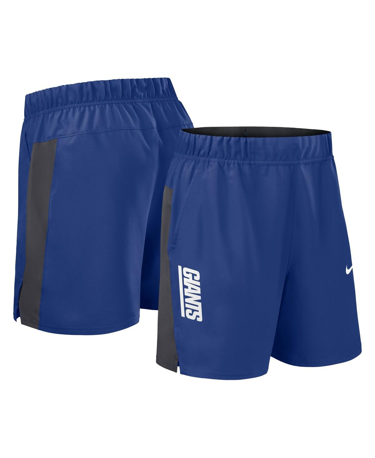 Men's Royal New York Giants Woven Victory Performance Shorts - Royal