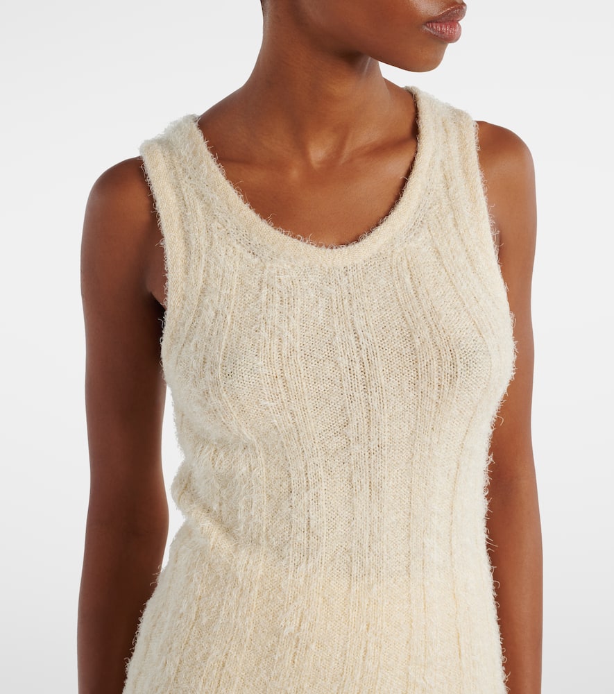 Lena silk and cashmere tank top