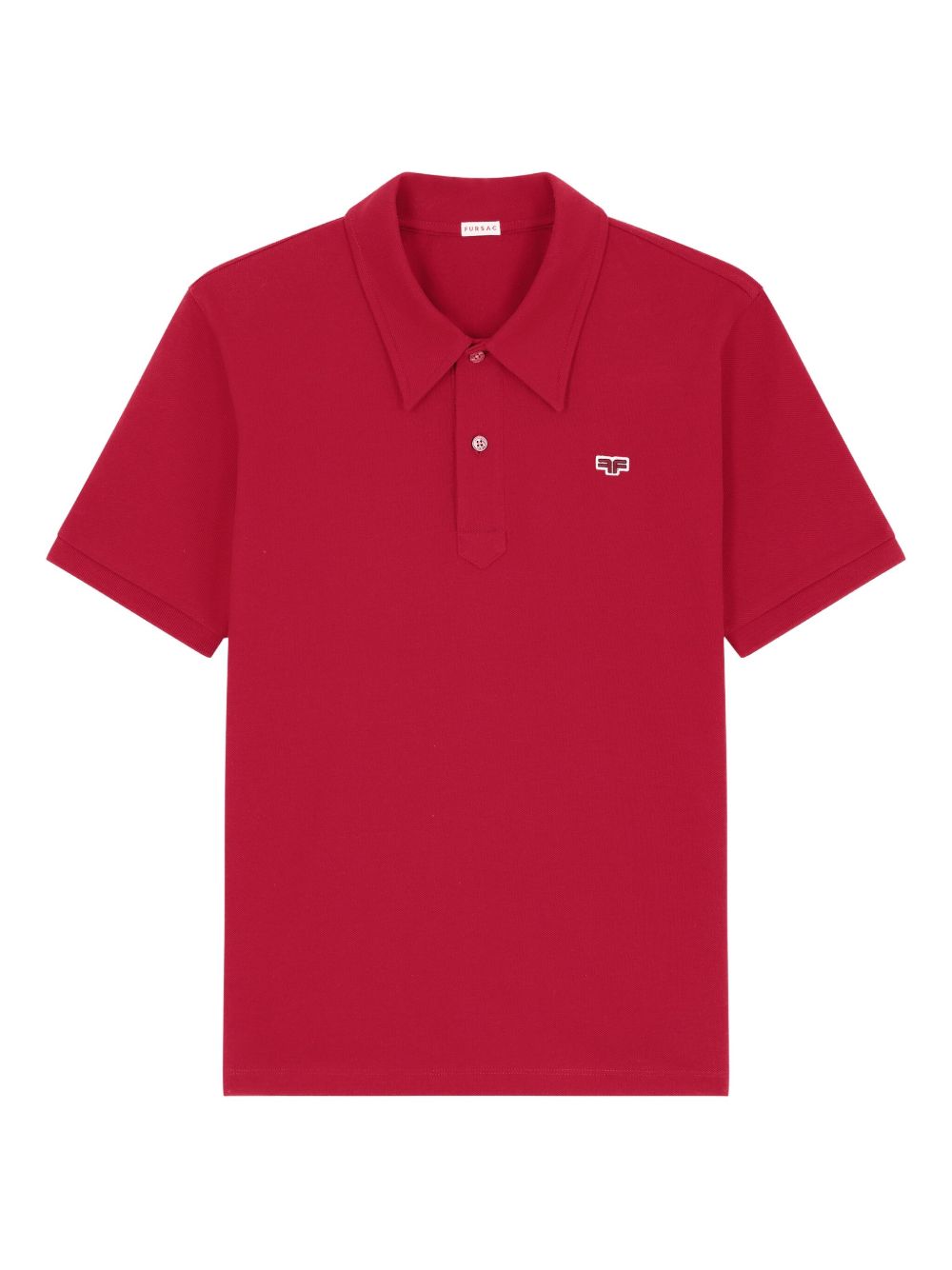 Logo-embroidered polo shirt