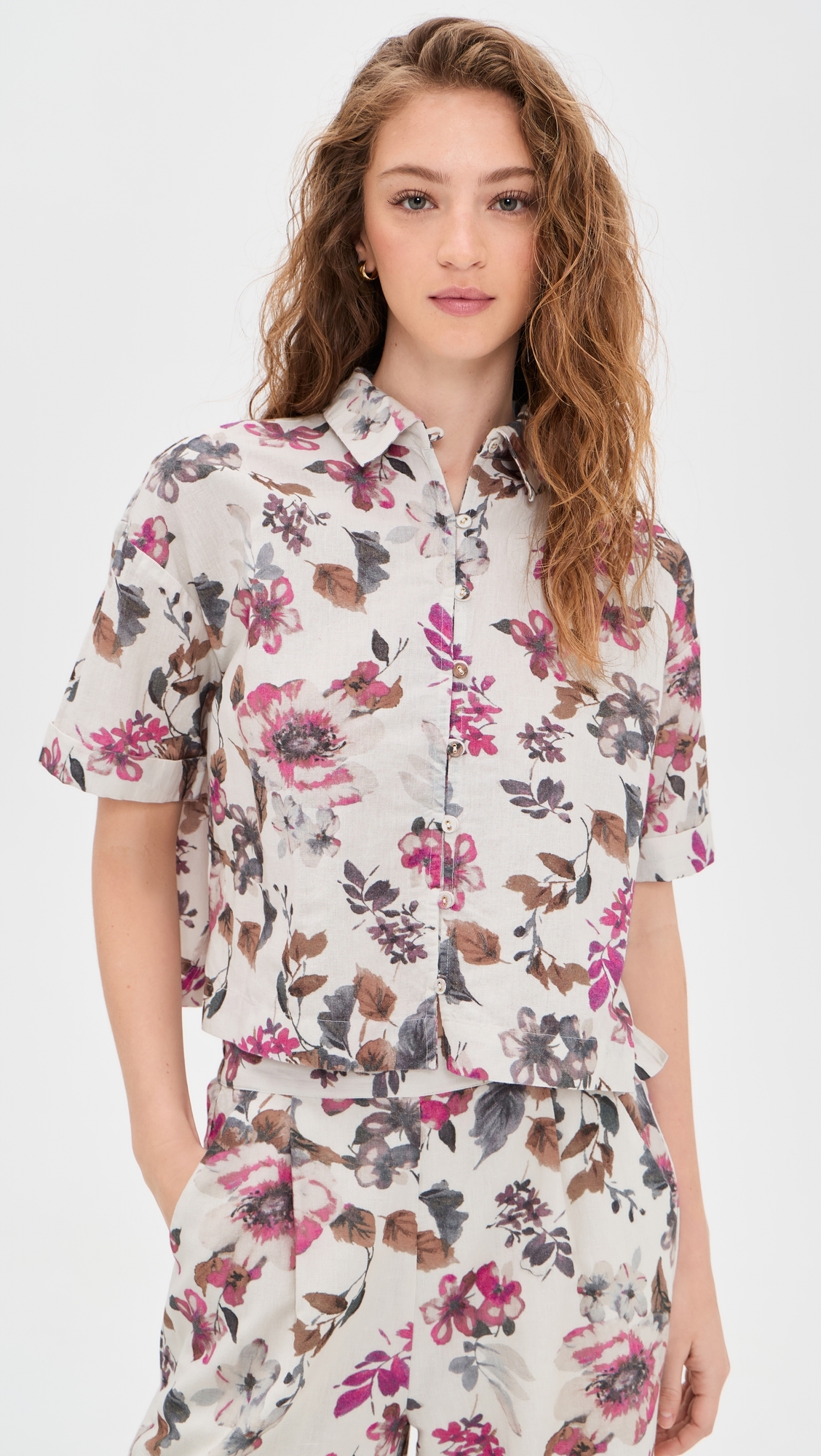 Jenni Top Amapola Print