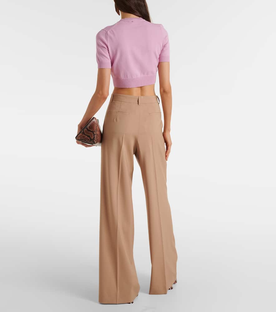 Premier knitted crop top
