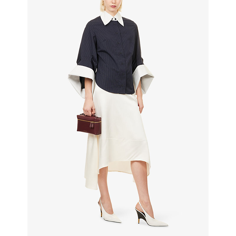 Womens Intention Pin-Stripe Cotton Shirt