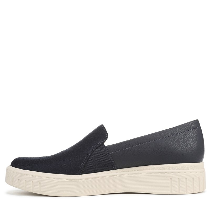 Women's Grandeur Slip On Shoes (Lux Navy Microsuede)
