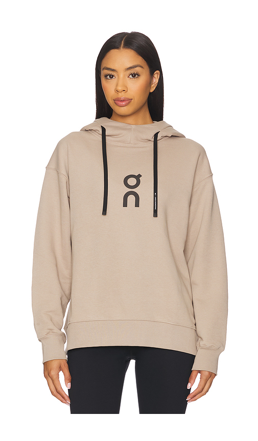 On Club Hoodie in Beige. - S also in
