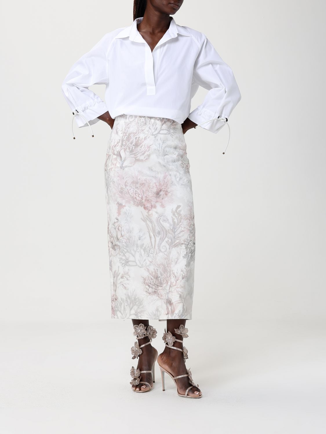 Top Woman color White