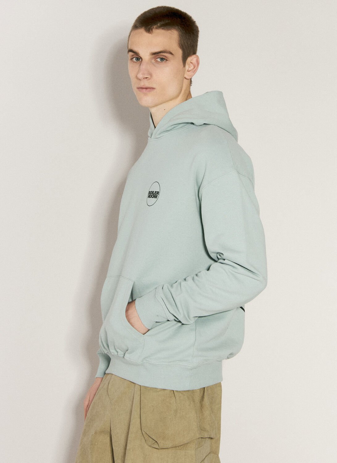 Logo Print Hooded Sweatshirt