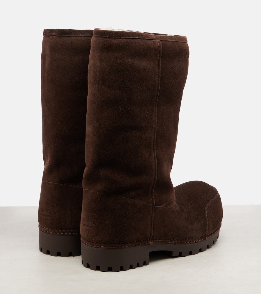 Alaska suede mid-calf boots