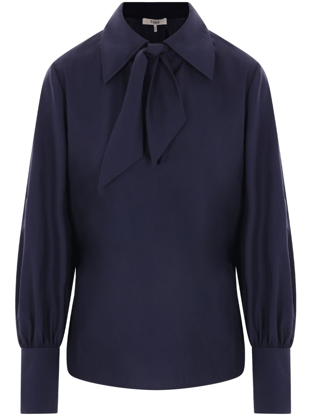 Cotton blouse - Blue