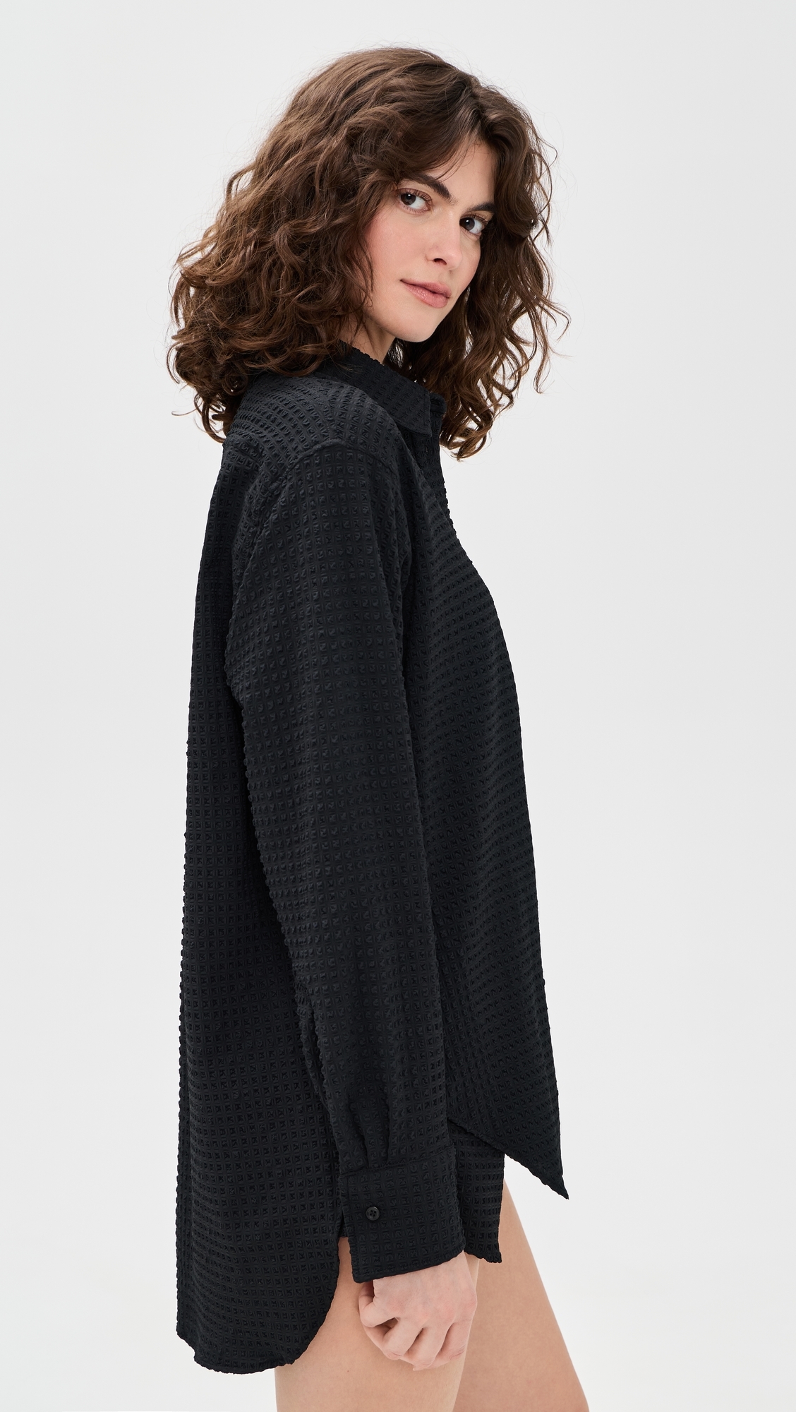 Oversized Shirt Black XL