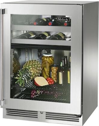 Perlick Signature 24" Built In Undercounter Beverage Center HP24CS43RL