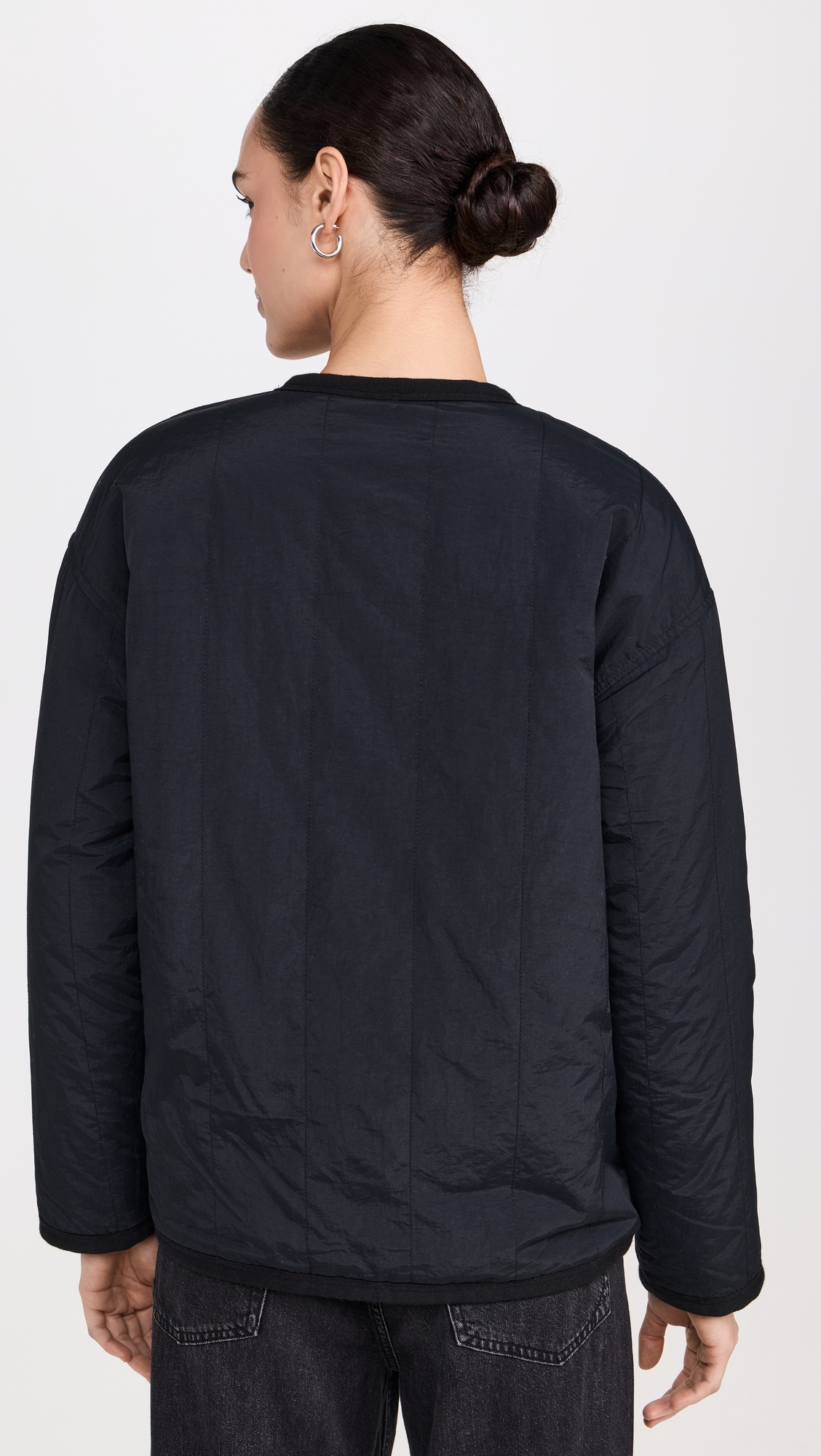 Reversible Polar Bear Jacket Black